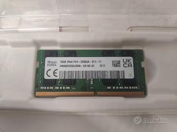 16gb ddrr 3200mhz  SoDIMM