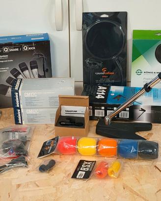 Microfoni e accessori audio vari - NUOVI
