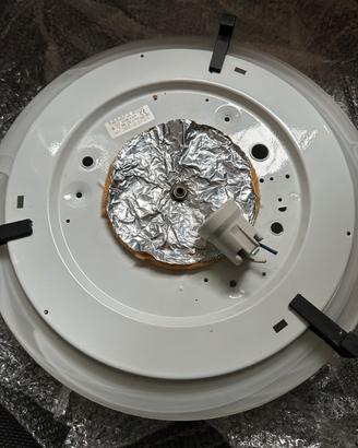 Plafoniera/lampadario in vetro 40 cm