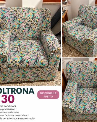POLTRONA IMBOTTITA COMODO E IN FANTASIA
