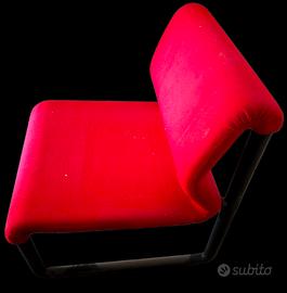 Poltrone Vintage Design Anni'80 Tecno Salotti