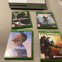Xbox one s 500 gb + joypad e 4 gioci