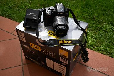 Reflex DX Nikon D5100 - kit con 18-55 f3.5-5.6 VR