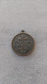 Medaglia
Giochi della gioventù vintage CONI 
1971
