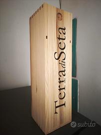 Cassa legno per vino