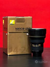 Nikon 14-24 f2,8 G ED N