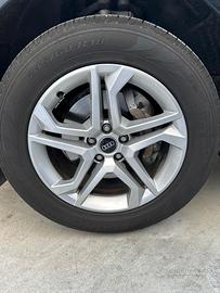 Pneumatici Pirelli Scorpion montati su cerchi Audi