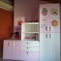Armadio cameretta bambina
