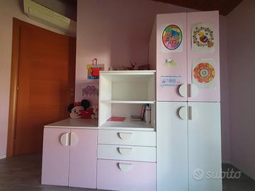 Armadio cameretta bambina