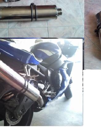Terminale di scarico ovale Mivv Pro-Racing