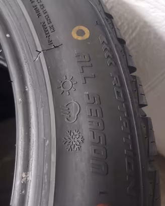 pneumatici 185/55 r16  4 stagioni  nuovi