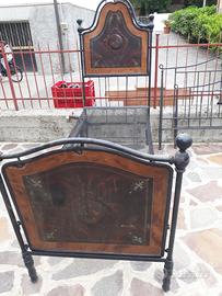 Letto singolo in ferro