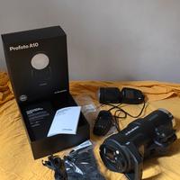 Profoto D2 1000 watt + flash A10 AirTTL Canon
