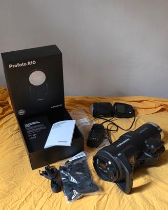Profoto D2 1000 watt + flash A10 AirTTL Canon