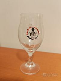 9 bicchieri da birra in vetro