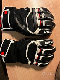 Guanti sci in pelle