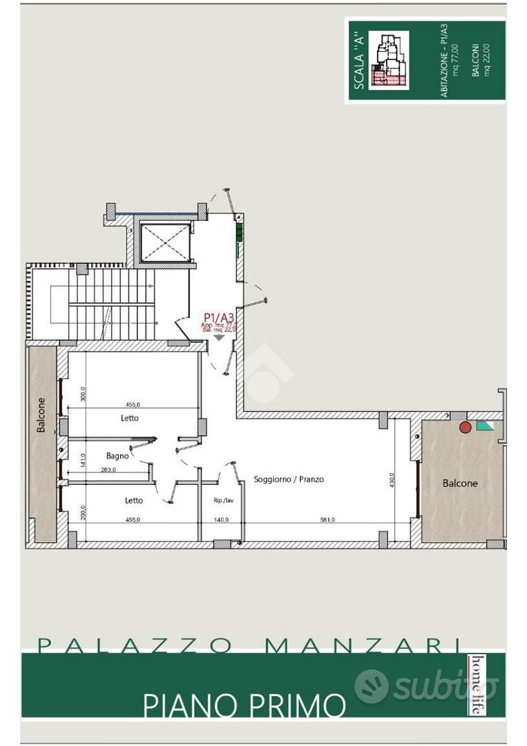 Apartment in Casamassima, Bari - Vista 5