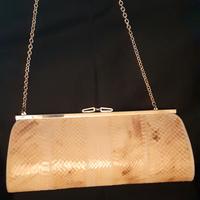 borsetta vintage in pitone