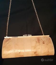 borsetta vintage in pitone