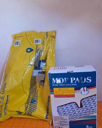 PANNO PER MOP PIÙ CHE PULIZIA 8 PEZZI