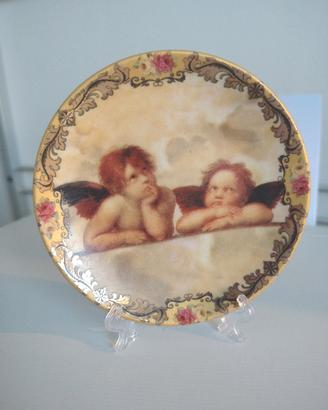 Piatto Limoges 24 kt - da collezione