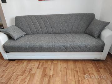 Divano letto 3 posti a ribalta clic-clac