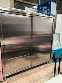 Mobile dispensa professionale in acciaio inox