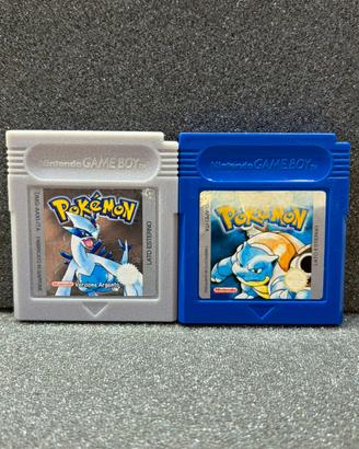 Pokemon Blu e Argento Game Boy ITA Originali