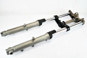 YAMAHA TDM 900 02 14 forcella con piastre