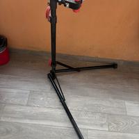 Cavalletto manutenzione bicicletta bici mtb