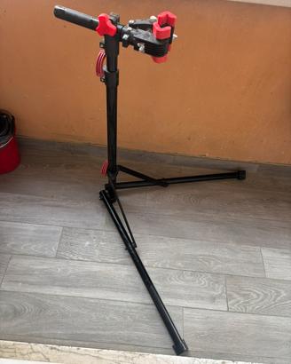 Cavalletto manutenzione bicicletta bici mtb