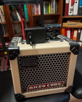 Amplificatore chitarra roland micro cube