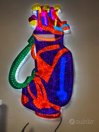 Scultura Sacca Golf Marco LODOLA originale