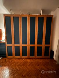 Armadio 6 ante + Cassettiera