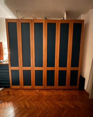 Armadio 6 ante + Cassettiera