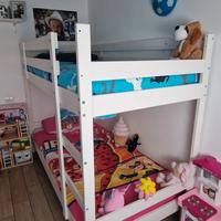 letto a castello IKEA. 