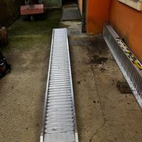 Rampa di carico per escavatore