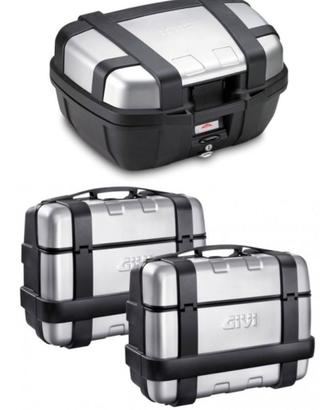 Tris Valigie Givi Trekker 52 + 37 + 37
