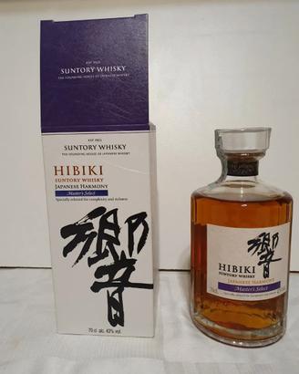 Whisky Suntory Hibiki Japanese Harmony master's se