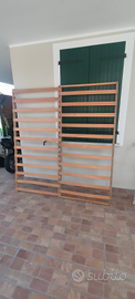 Rete letto a doghe estensibile x camper roulotte