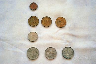Monete Germania Ovest Marchi dal 1950 al 1981