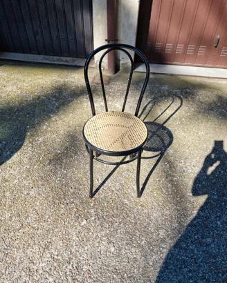 Sedie Thonet Vienna Struttura in Ferro