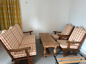 Set poltrone e divano per veranda