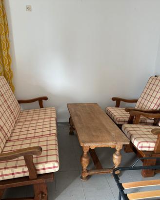 Set poltrone e divano per veranda