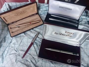 Penne a sfera e stilografica