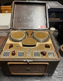 Magnetofono Geloso G.255 Vintage Anni50 funzionant