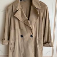 Cappotto Zara in scamoscio