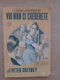 Libro - I Gialli Mondadori - Voi non ci crederete 