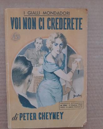 Libro - I Gialli Mondadori - Voi non ci crederete 