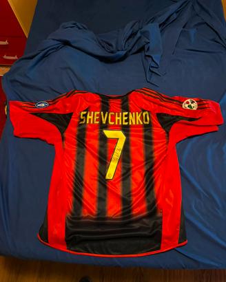 Maglietta originale SHEVCHENKO autografata